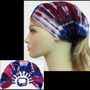 12 Red, White and Blue Elastic Bandana-Headbands ($1.43 each)