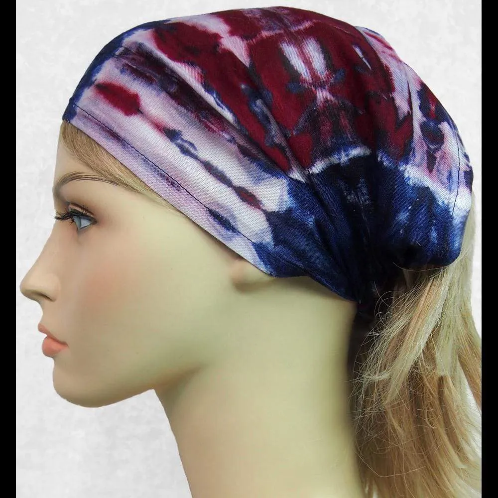 12 Red, White and Blue Elastic Bandana-Headbands ($1.43 each)