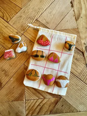1412-#994-Rock Bikini Tops/Bottoms Tic Tac Toe Game-AH-4/9/24