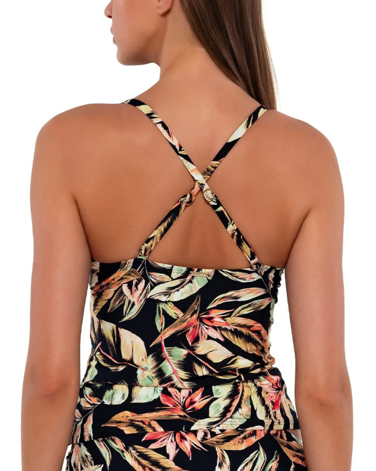 2024 Sunsets Retro Retreat Simone Tankini Top - 81T