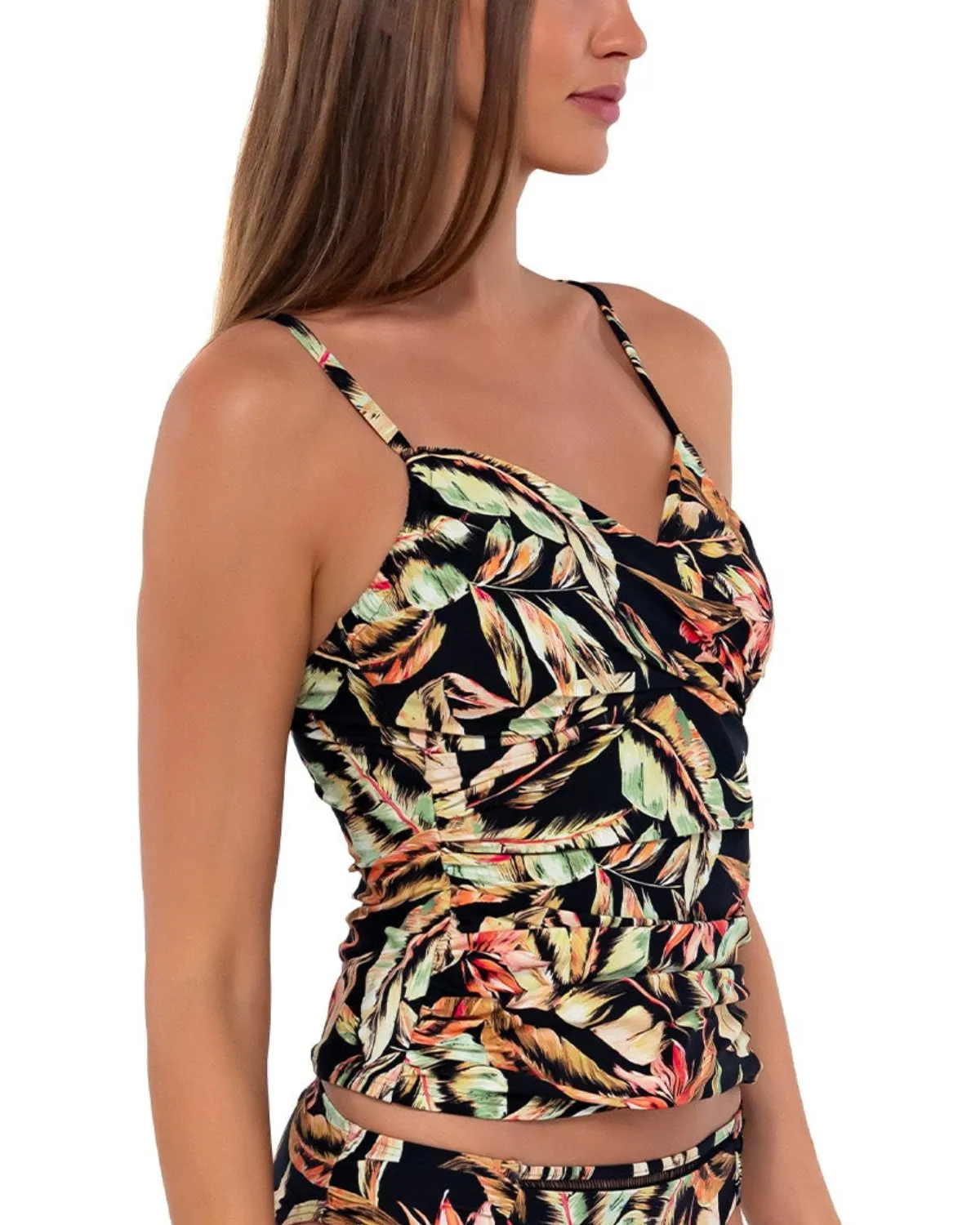 2024 Sunsets Retro Retreat Simone Tankini Top - 81T