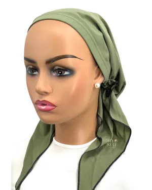 22SP016 Sage Swim Pre-Tied Bandanna