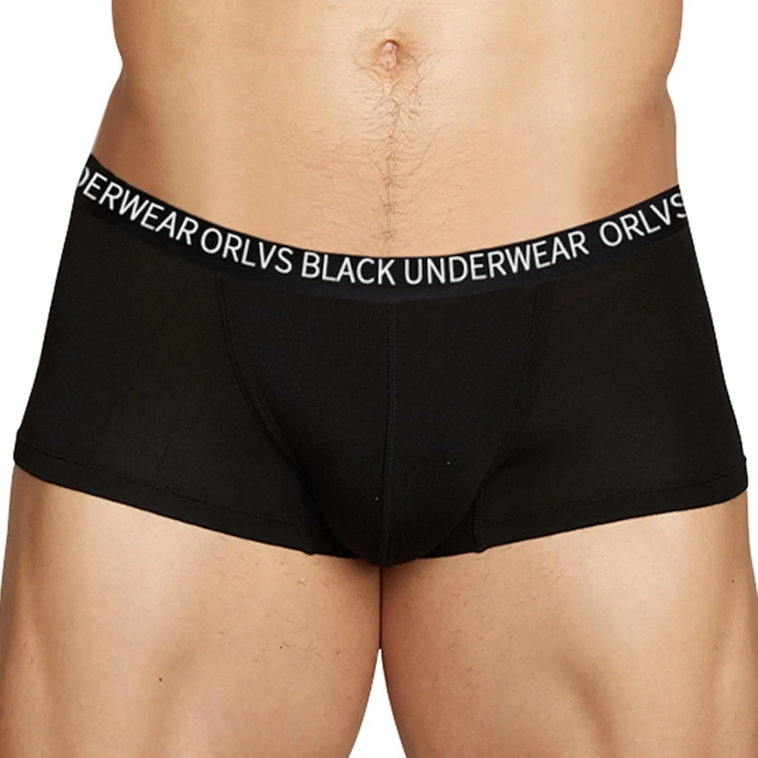 4Pcs Men's Ball Pouch Underwear Boxer Briefs Low Waist Jockstrap Bulge Enhancer Athletic Male Solid Color for Men