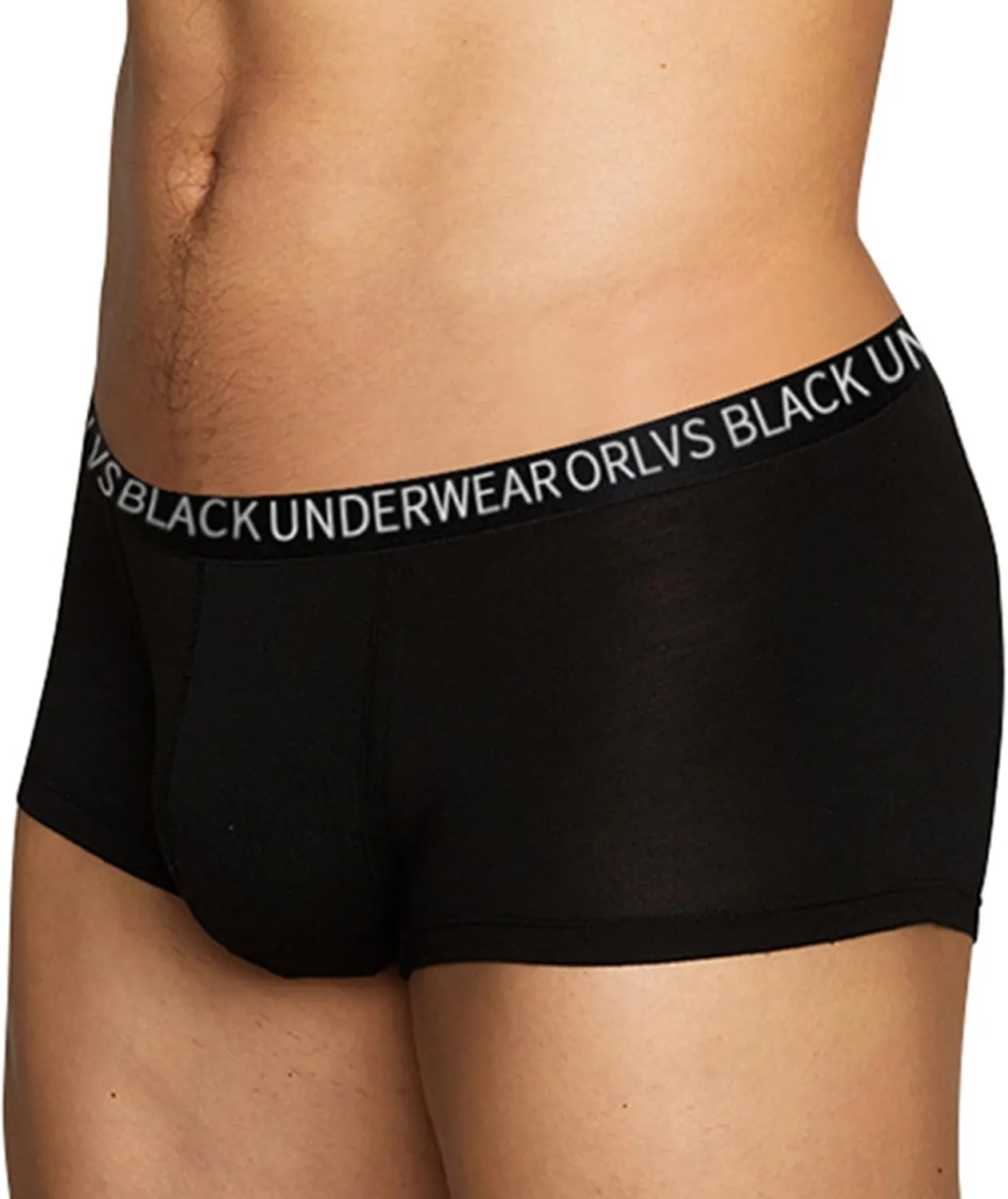 4Pcs Men's Ball Pouch Underwear Boxer Briefs Low Waist Jockstrap Bulge Enhancer Athletic Male Solid Color for Men