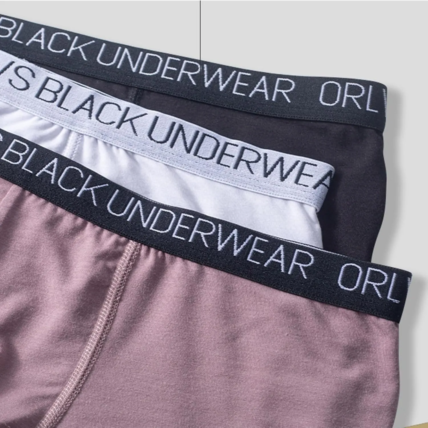 4Pcs Men's Ball Pouch Underwear Boxer Briefs Low Waist Jockstrap Bulge Enhancer Athletic Male Solid Color for Men