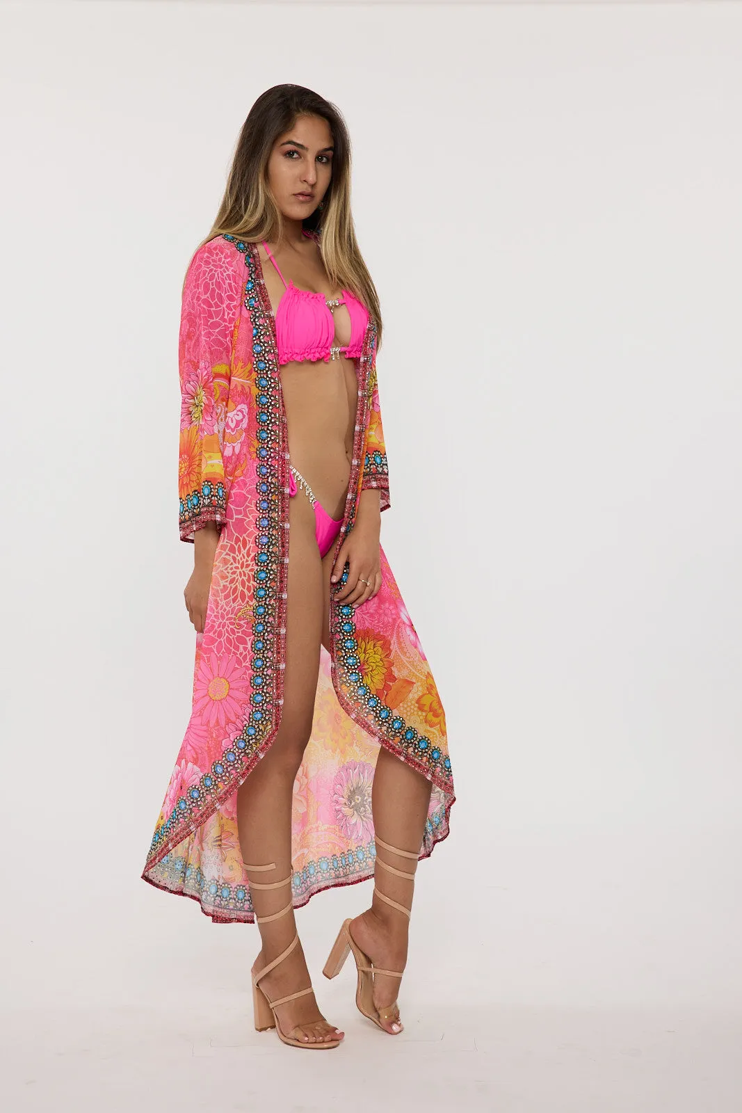 699 pink duster