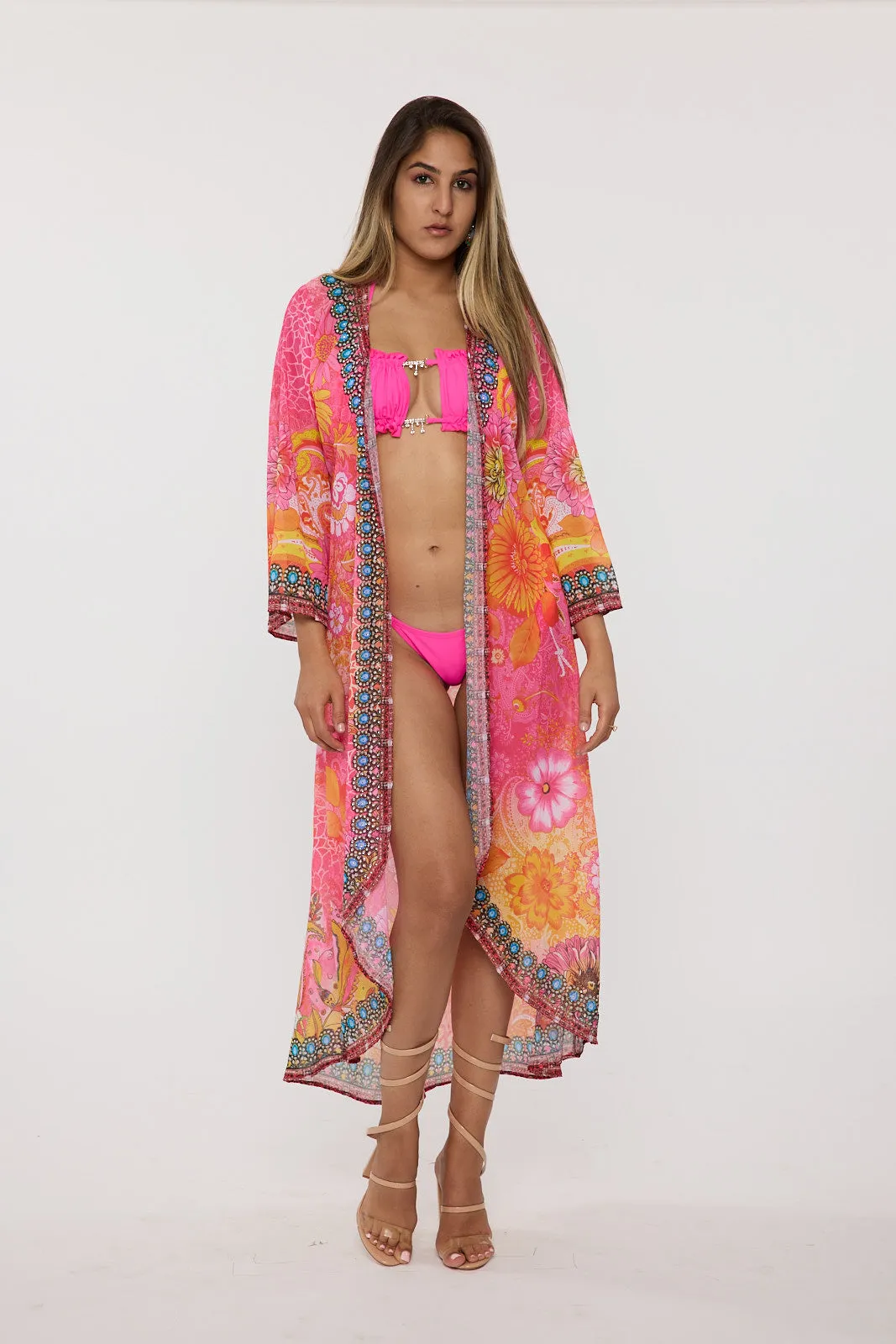 699 pink duster