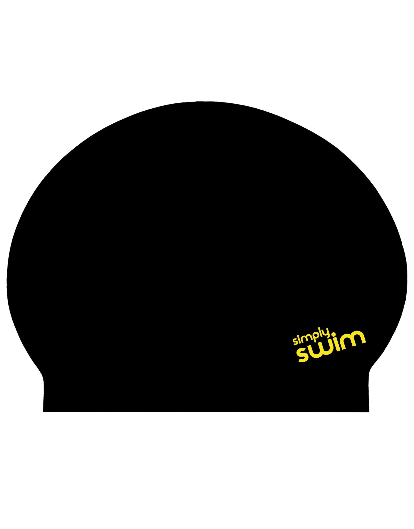 Adult Solid Colours Latex Swim Cap