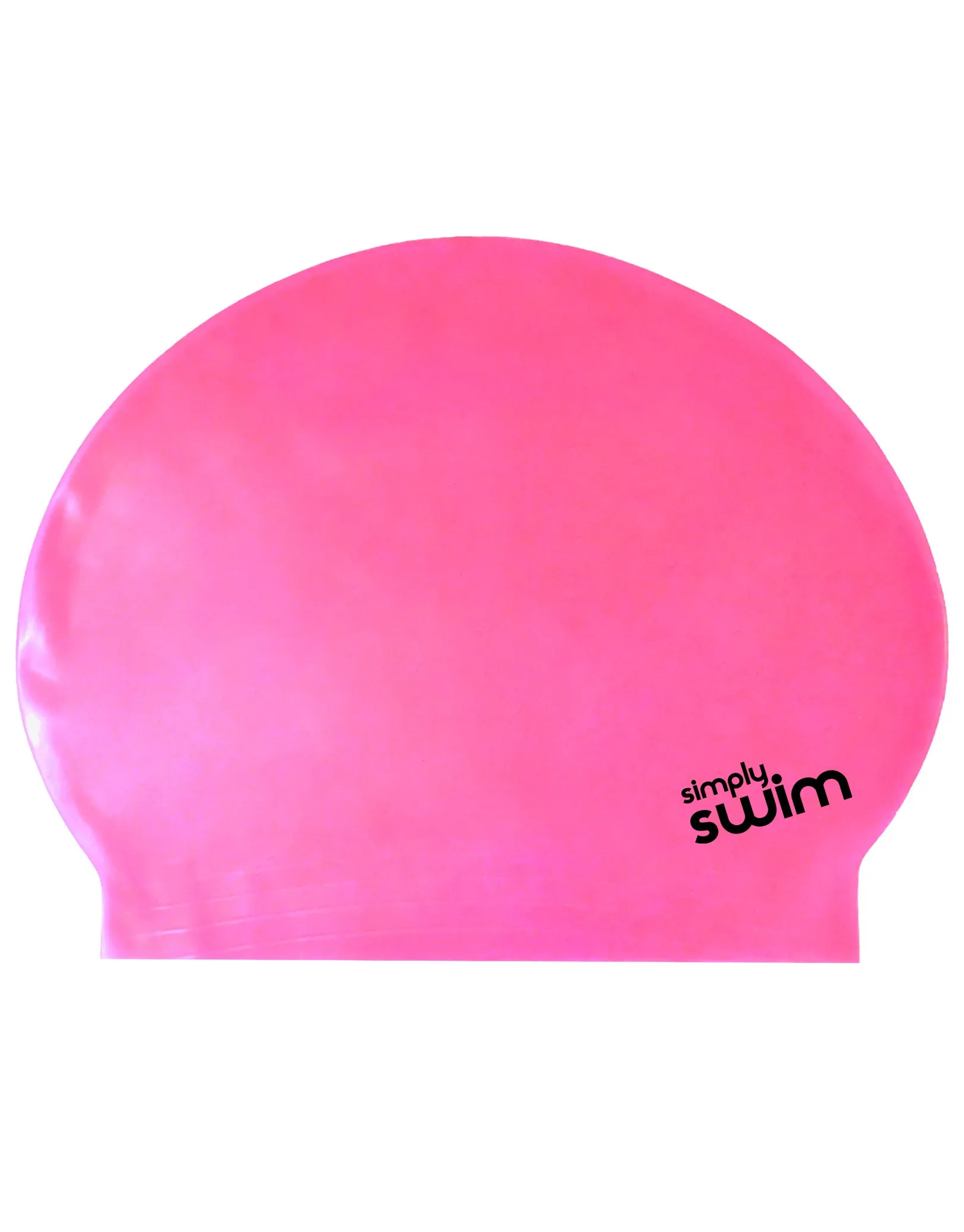 Adult Solid Colours Latex Swim Cap
