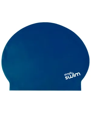 Adult Solid Colours Latex Swim Cap