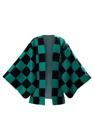 Adult Tanjirou Kamado Costume Demon Slayer: Kimetsu no Yaiba Cosplay Outfit Kimomo for Mens X-Small Kamado Tanjirou
