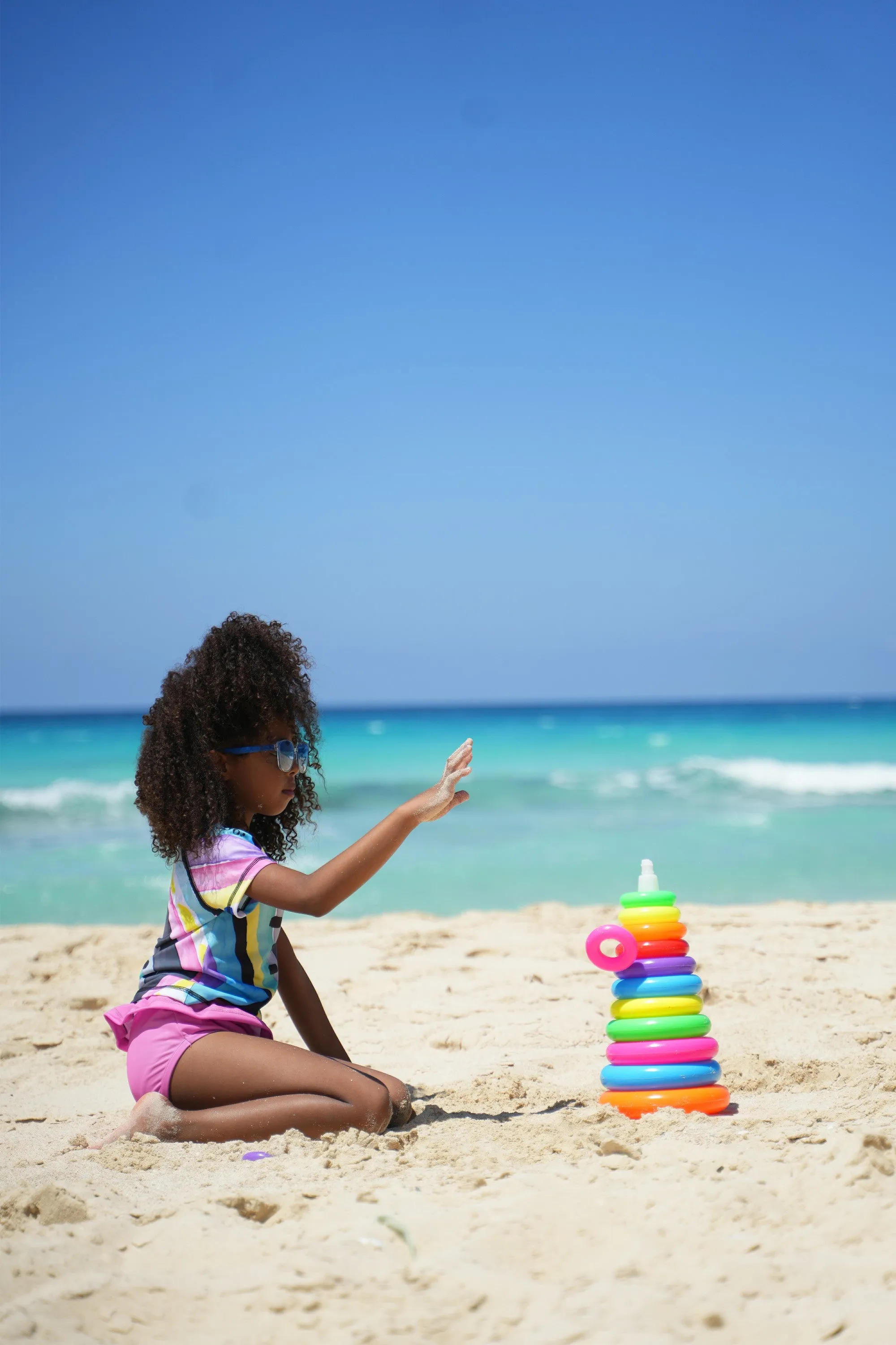 Adventurer Girl's Rashguard Set