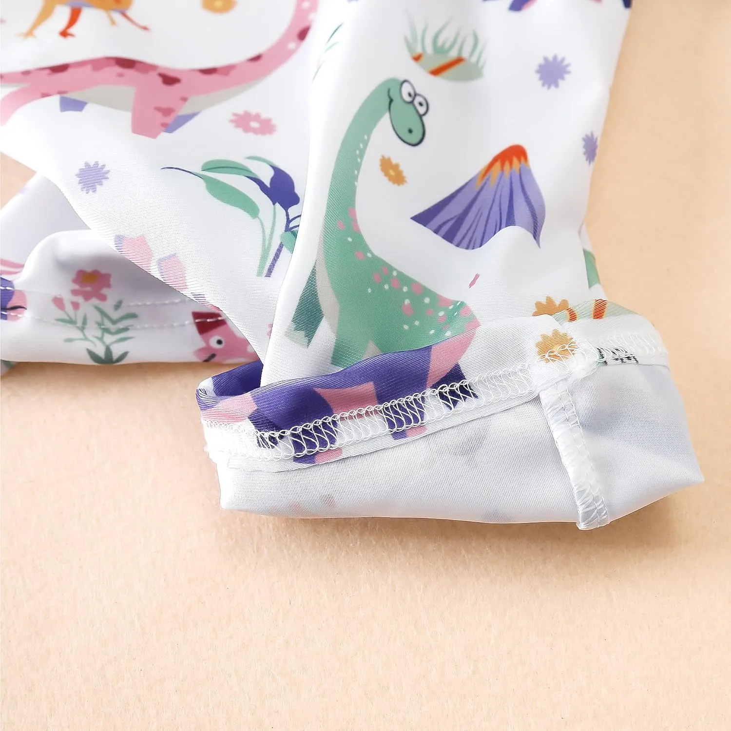 AIWUHE Toddler Girls Swimsuit One Piece Rash Guard Swimwear Short Sleeve Zipper Bathing Suit UPF 50  Sunsuit 6 Months-3 Years