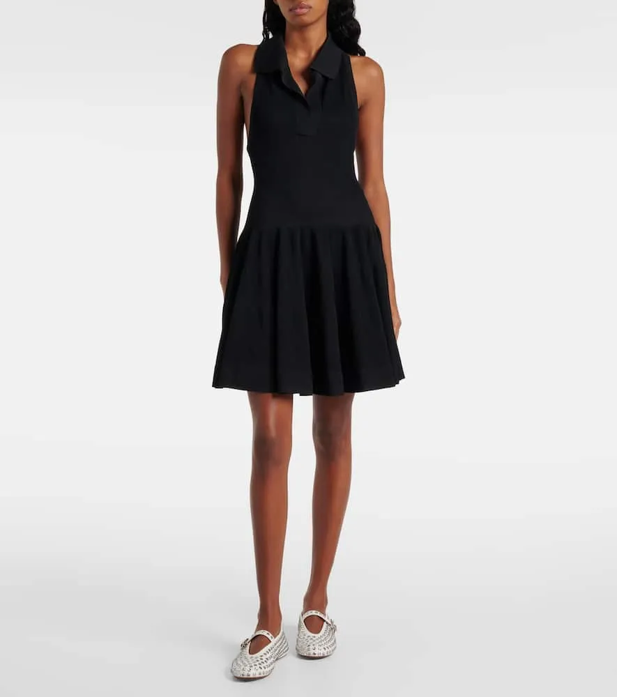 Alaia Piquet polo dress