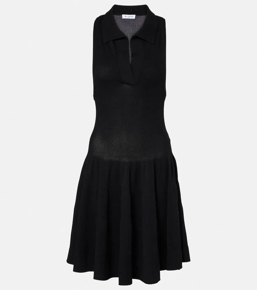 Alaia Piquet polo dress
