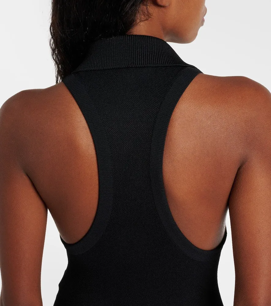 Alaia Piquet polo dress