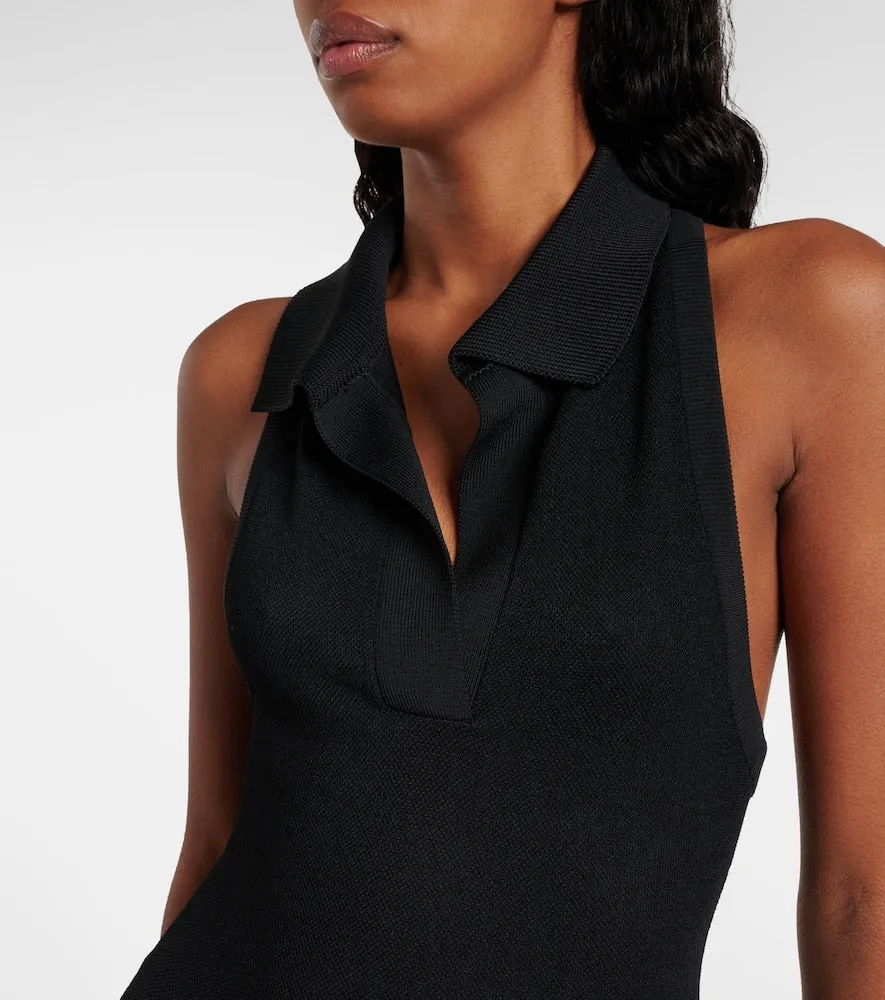 Alaia Piquet polo dress