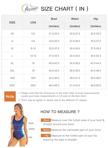 Aleumdr 3 Piece Athletic Tankini Swimsuits for Women with Shorts Swim Tank Tops with Sports Bra and Boyshorts Bathing Suits Blue Medium