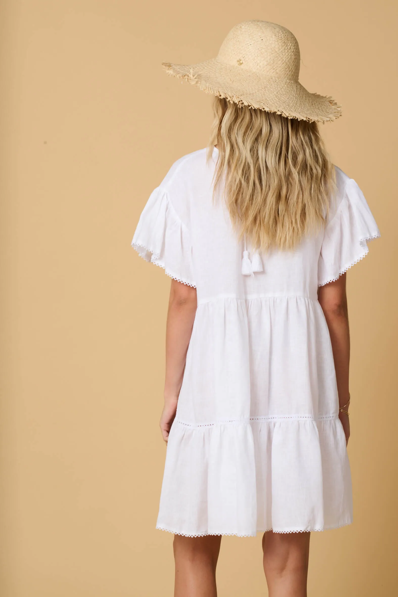 Aliki Short Sleeve Mini Dress