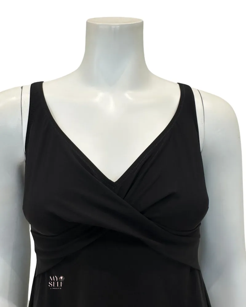 Anita Maily Black Tankini Swim Top