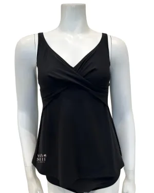 Anita Maily Black Tankini Swim Top