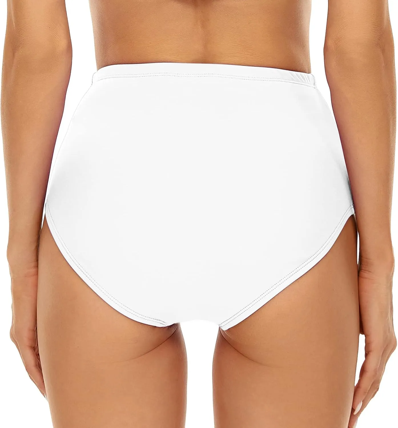 Annbon Slimming Artifact High Waisted Bikini Bottom Tummy Control Full Coverage Bikini Bottom Swimsuit Bottoms for Women