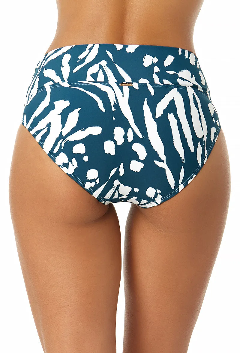 Anne Cole - Women's Soft Band Mid Rise Bikini Swim Bottom