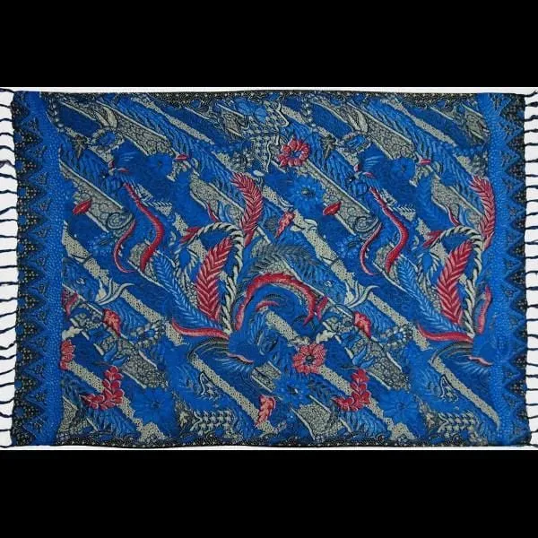 Antique Traditional Batik Print Sarongs