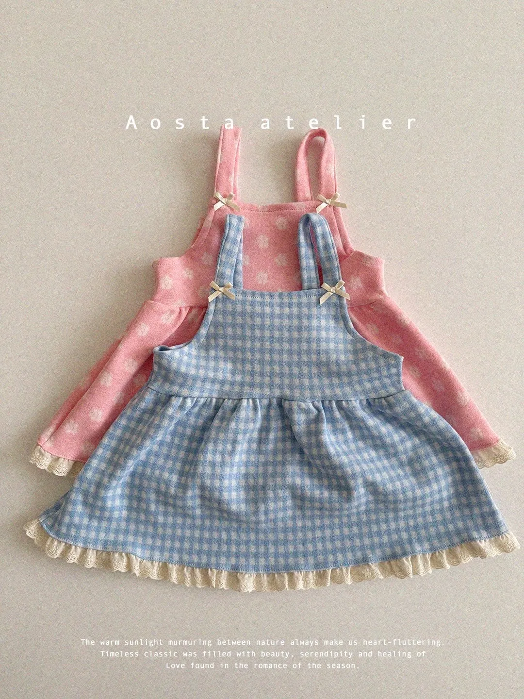 aosta / ribbon onepiece【for baby &kids】