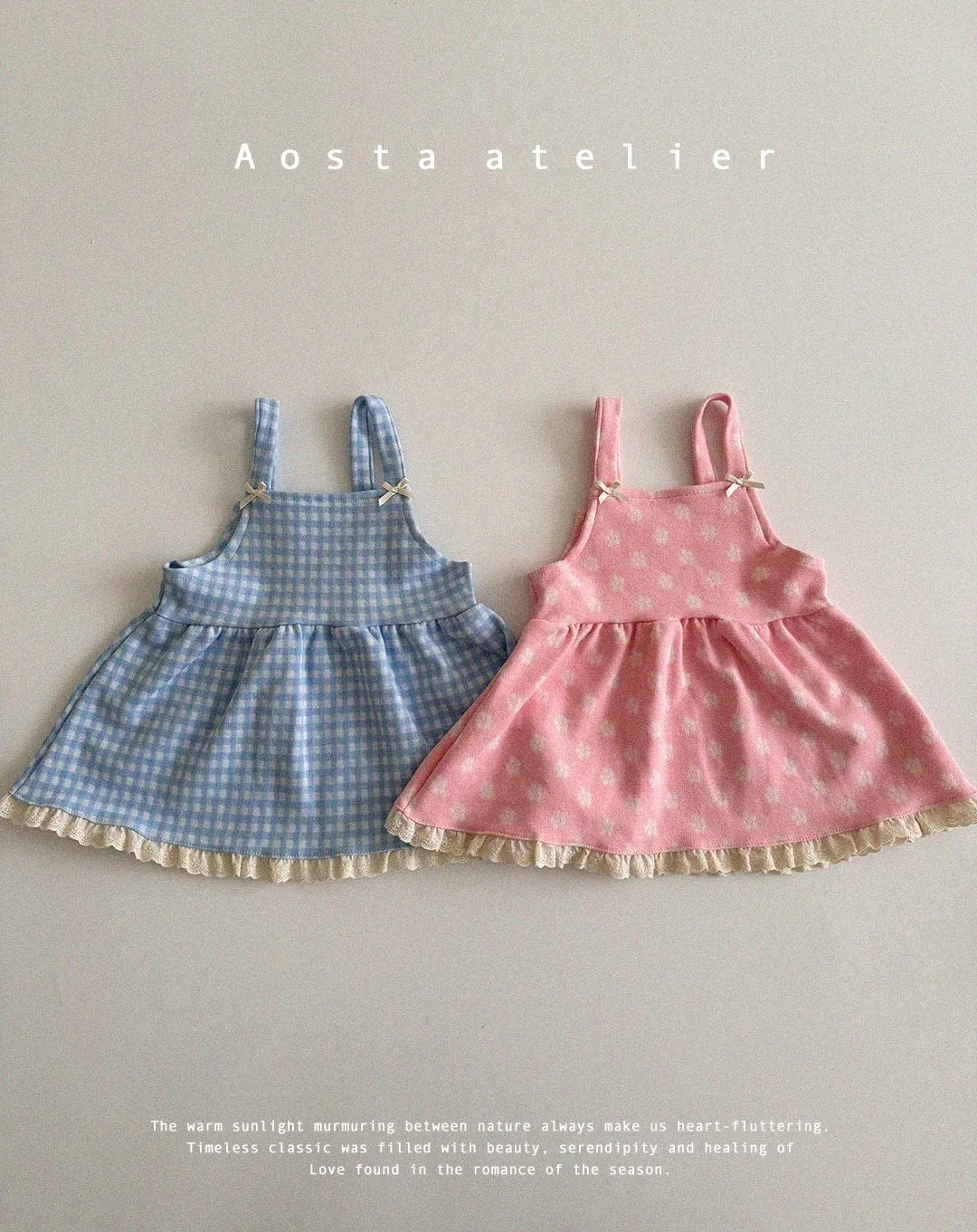 aosta / ribbon onepiece【for baby &kids】