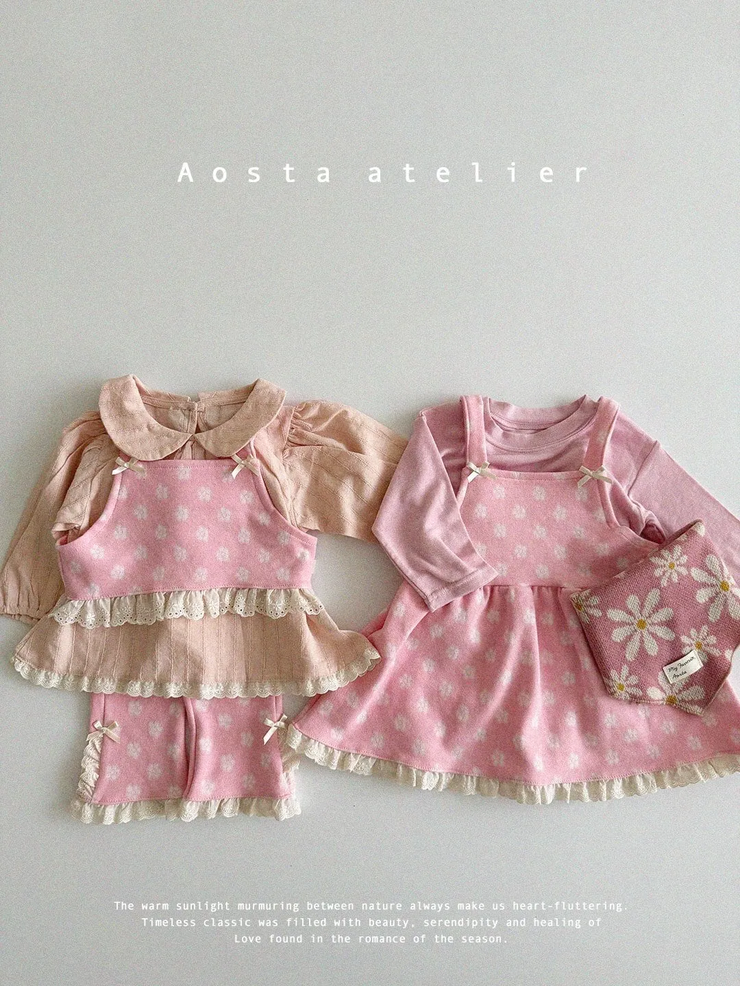 aosta / ribbon onepiece【for baby &kids】