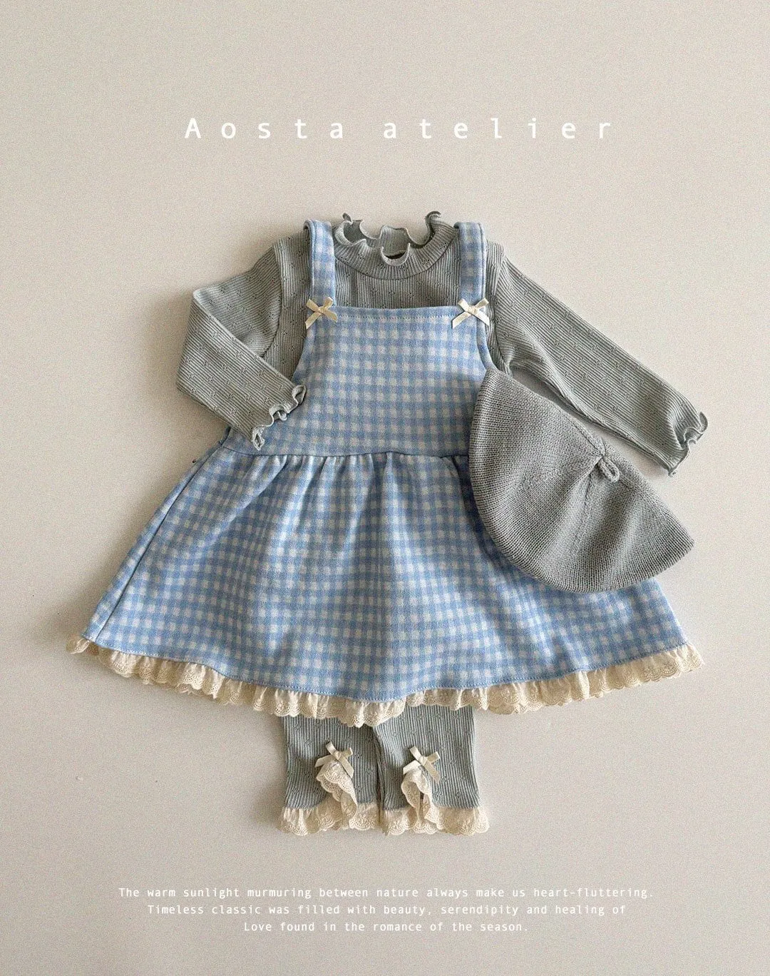 aosta / ribbon onepiece【for baby &kids】