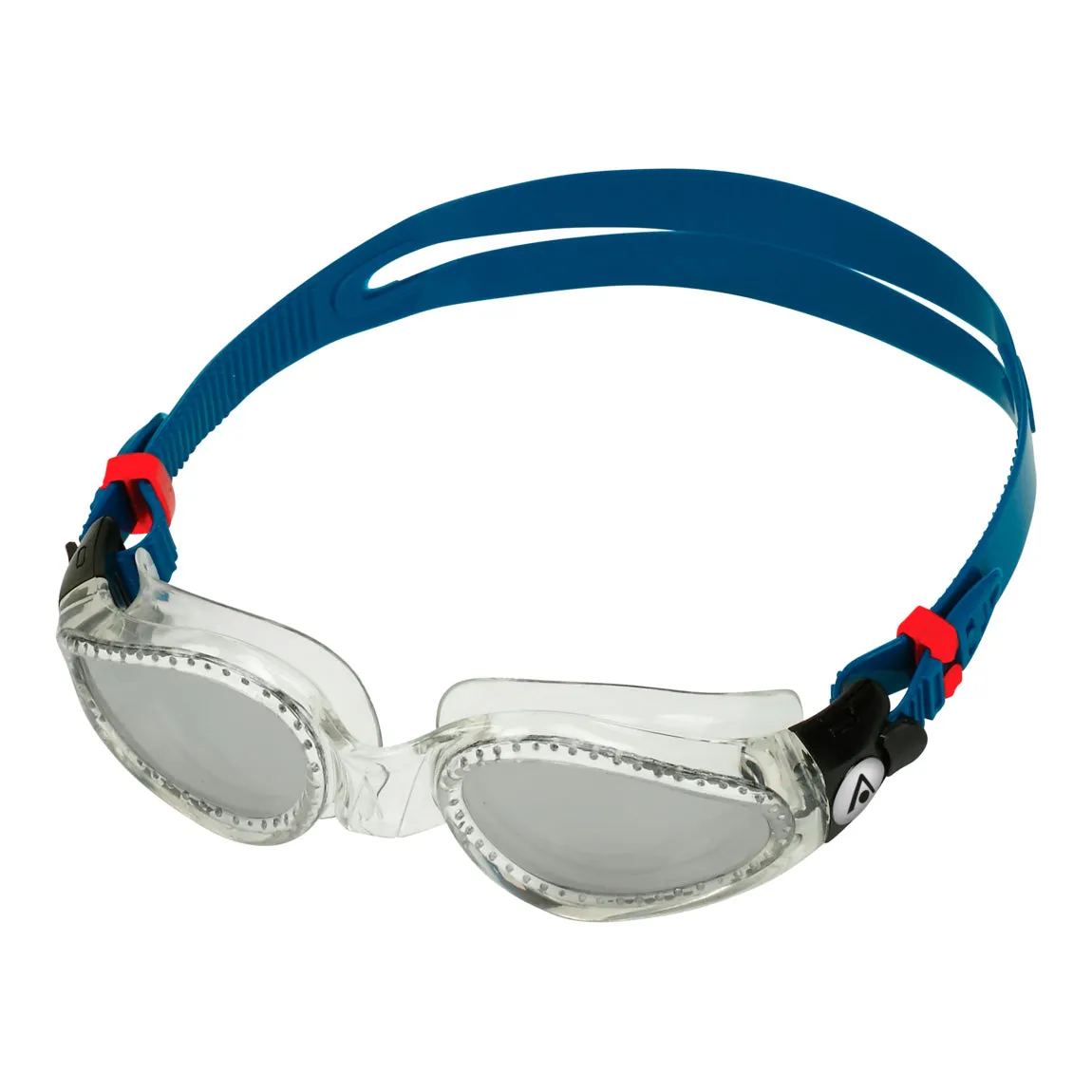 Aqua Sphere Kaiman.A - Clear Petrol:Silver Titanium Mirrored