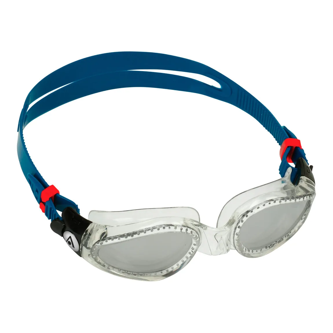 Aqua Sphere Kaiman.A - Clear Petrol:Silver Titanium Mirrored