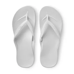 Archies Arch Support Flip Flops White