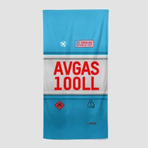 AVGAS 100LL - Beach Towel