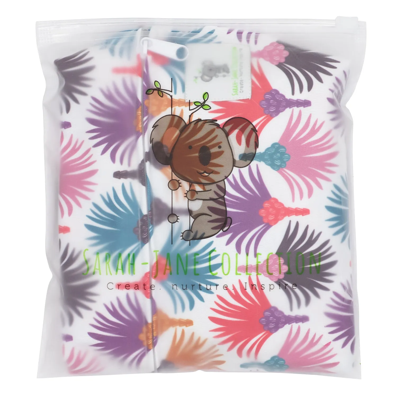 Baby & Toddler Swim Bundle with Towel - Carnival Feather
