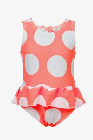 Baby Girls Swimsuit Snapper Rock Neon Coral