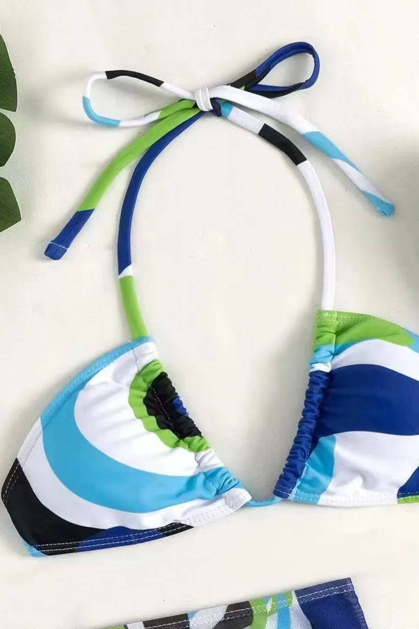 Bad Bish Blue Bikini