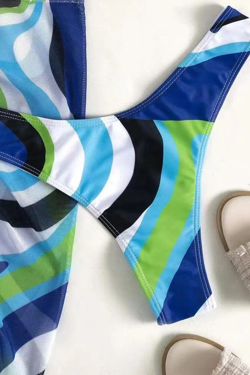 Bad Bish Blue Bikini