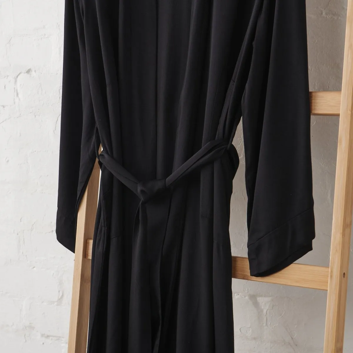 Bamboo Robe in Black