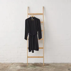 Bamboo Robe in Black