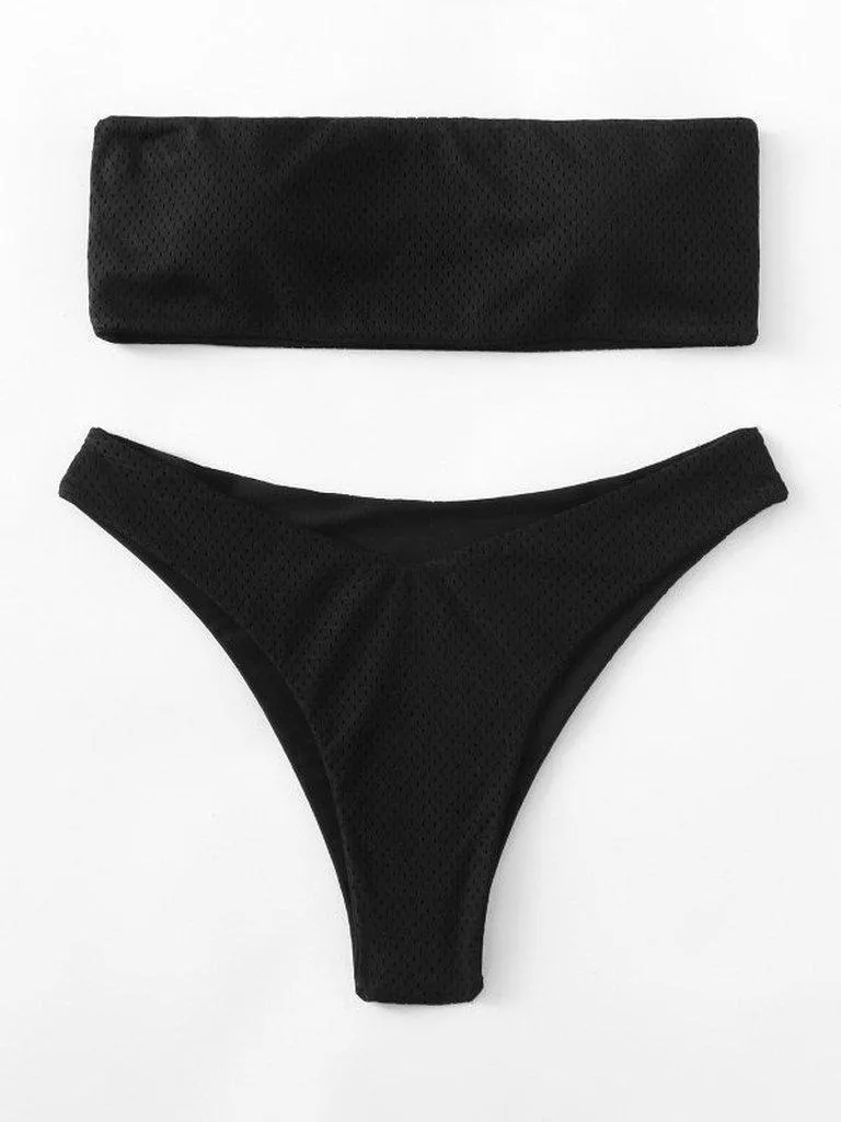 Bandeau Bikini Set
