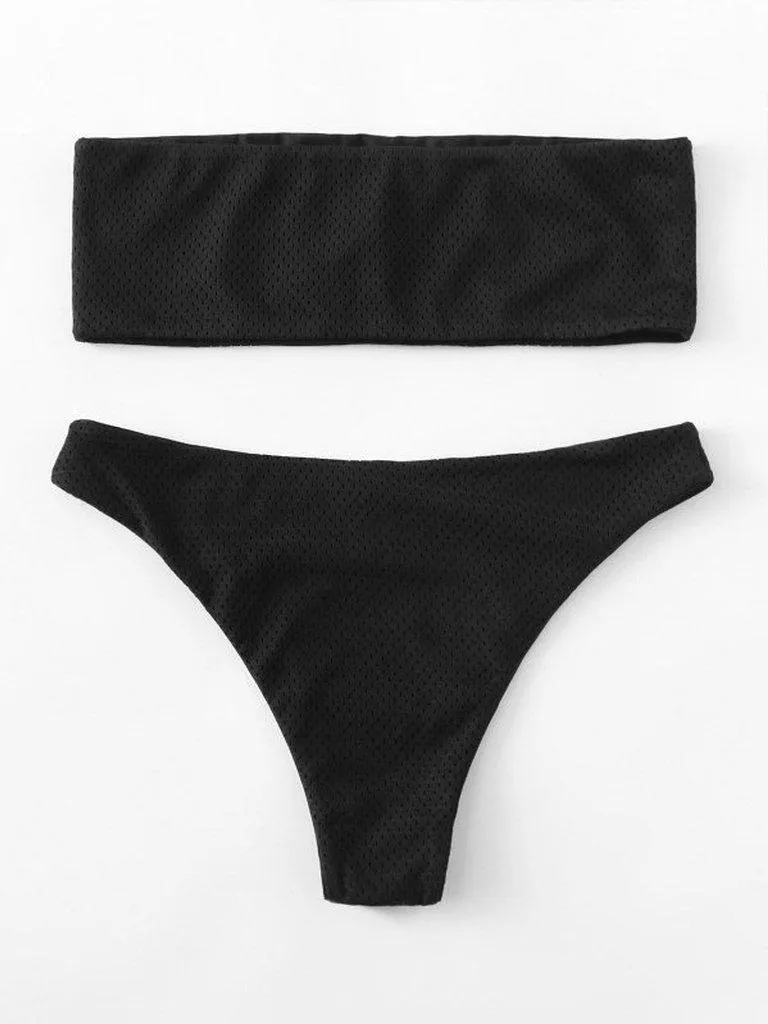 Bandeau Bikini Set