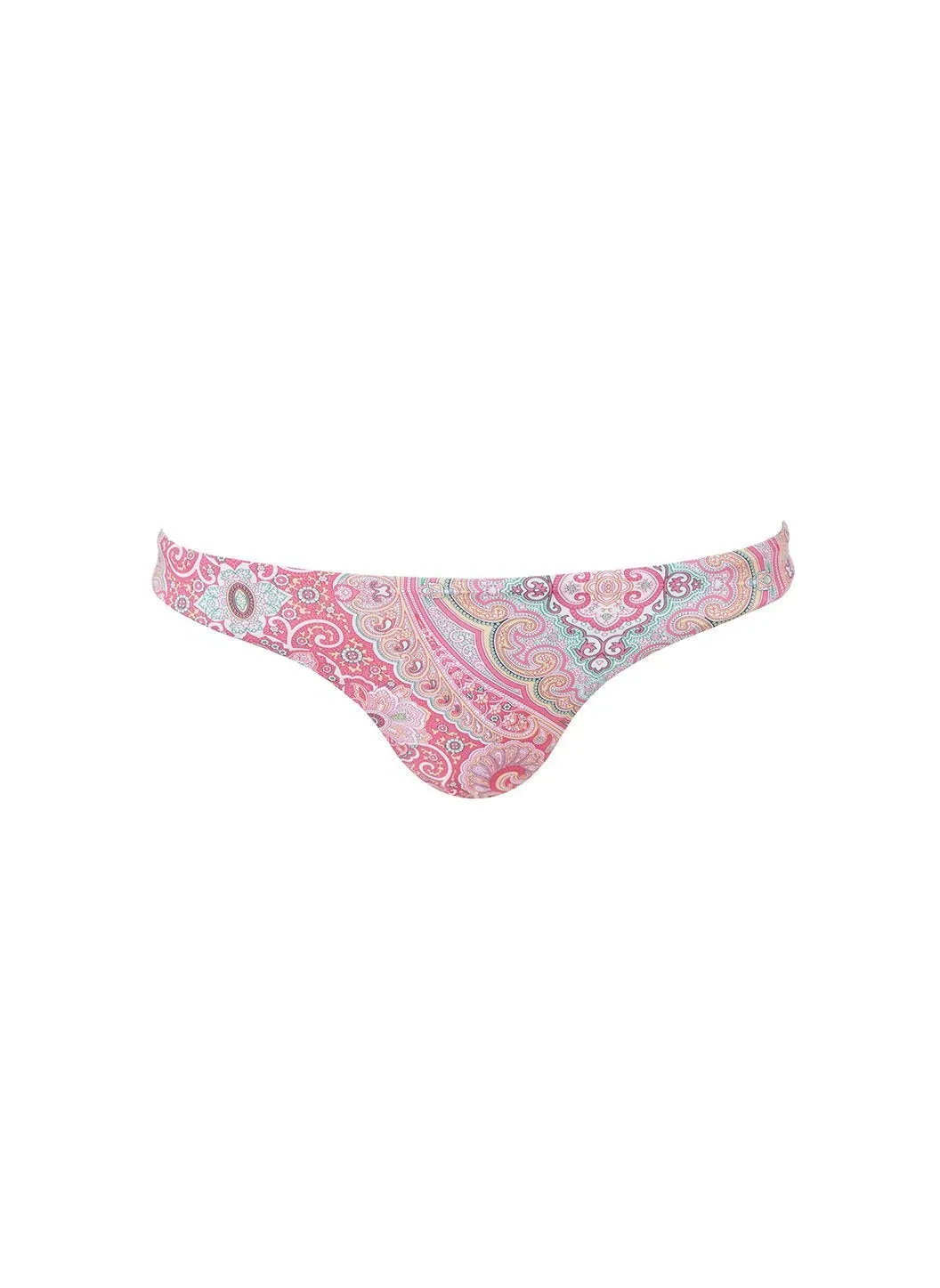 Barbados Bikini Bottoms - Paisley Blush