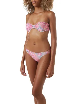 Barbados Bikini Bottoms - Paisley Blush