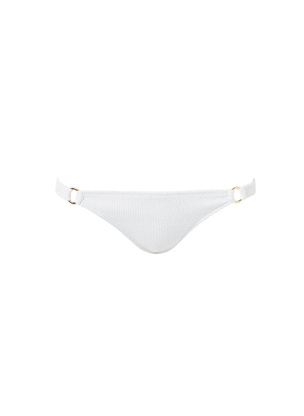 Bari Cream Ridges Bikini Bottom