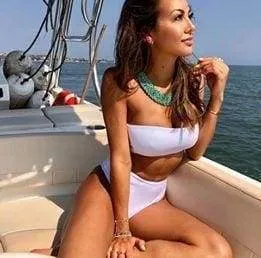 BAUDOUIN BIKINI BOTTOM IN WHITE LILY