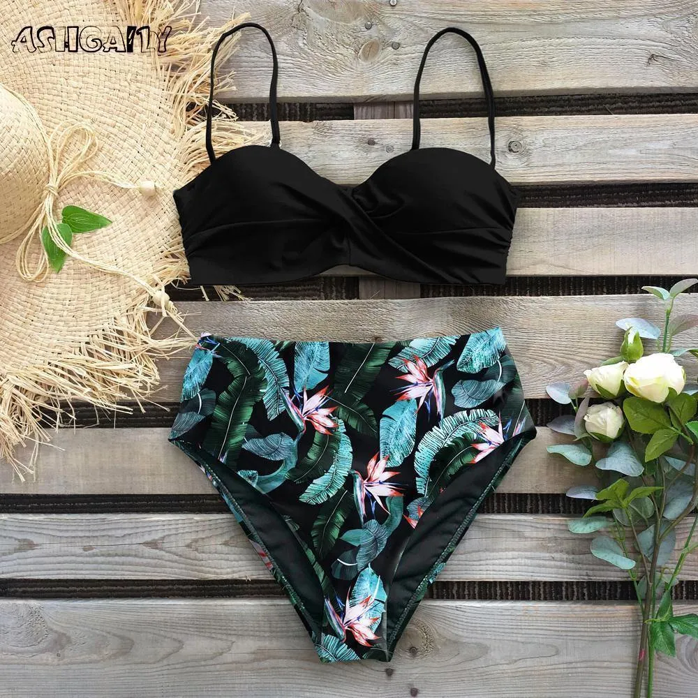 Beach High Waist Summer Bikinis