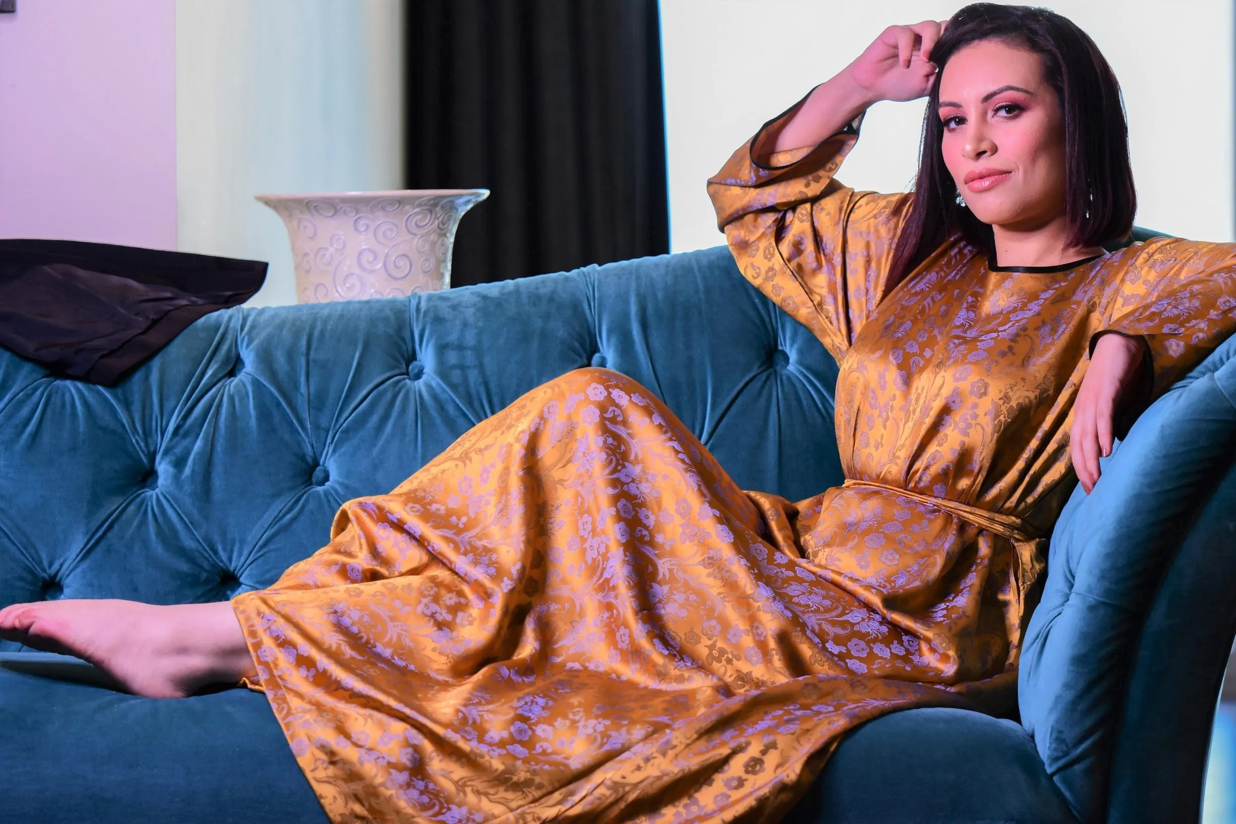 Bianca kaftan dress